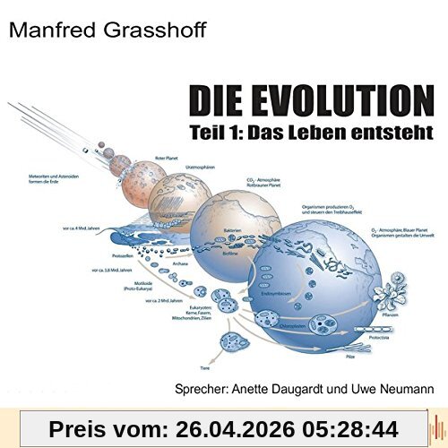 Hörbuch CD: Die Evolution: Teil 1: Das Leben entsteht