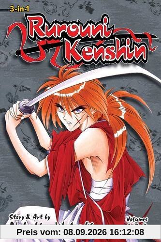 Rurouni Kenshin (3-in-1 Edition), Vol. 1: Includes Vols. 1, 2 & 3