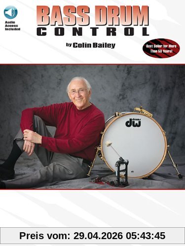Bass Drum Control Drums Book/Cd