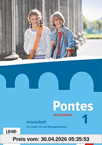 Pontes Gesamtband / Arbeitsheft mit Audio-CD und Übungssoftware