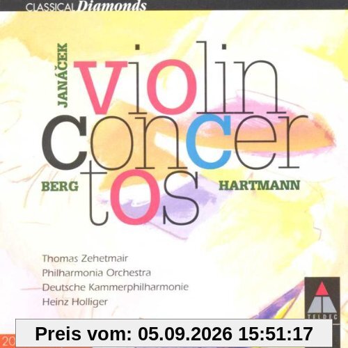 Violinkonzerte von Berg, Janacek und Hartmann