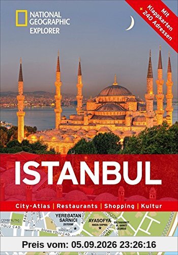 Istanbul erkunden mit handlichen Karten: Istanbul-Reiseführer für die schnelle Orientierung mit Highlights und Insider-Tipps. Istanbul entdecken mit dem National Geographic Reiseführer Istanbul.