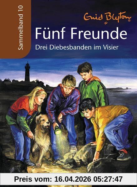 Fünf Freunde Sammelband 10. Drei Diebesbanden im Visier