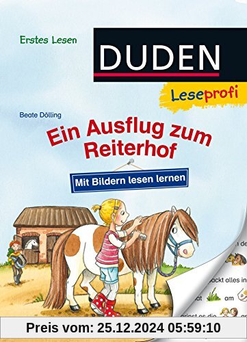 Leseprofi - Mit Bildern lesen lernen: Ein Ausflug zum Reiterhof, Erstes Lesen