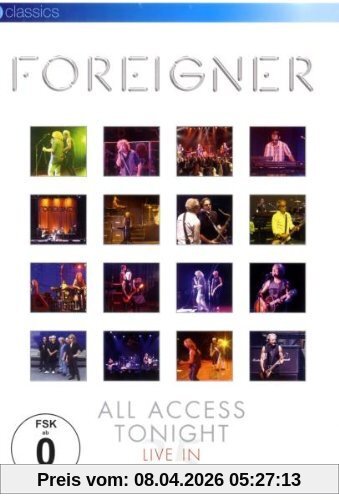 Foreigner - 25, All Access Tonight