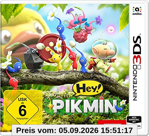 Hey! Pikmin - [Nintendo 3DS]