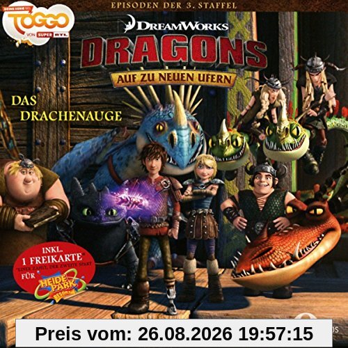 Dragons - Auf zu neuen Ufern Das Drachenauge, Folge 21 - Das Original-Hörspiel zur TV Serie