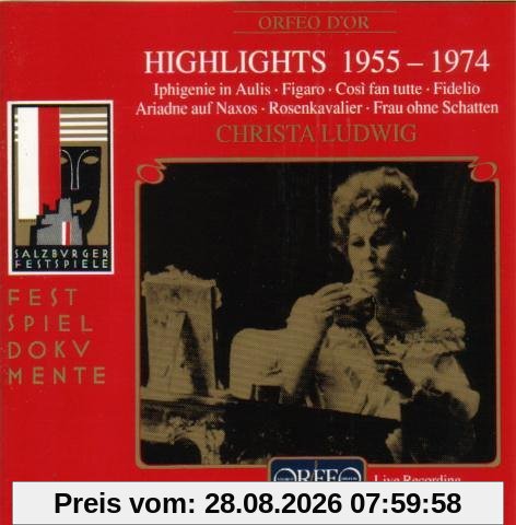 Wiener Philharmoniker Christa Ludwig, Opernarien (Live Salzburg 1955-1974)