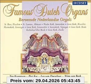 Famous Dutch Organs 10-CD