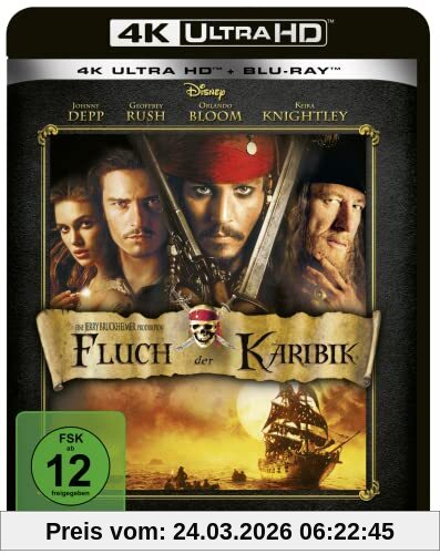 Fluch der Karibik (4K Ultra HD) (+ Blu-ray 2D)