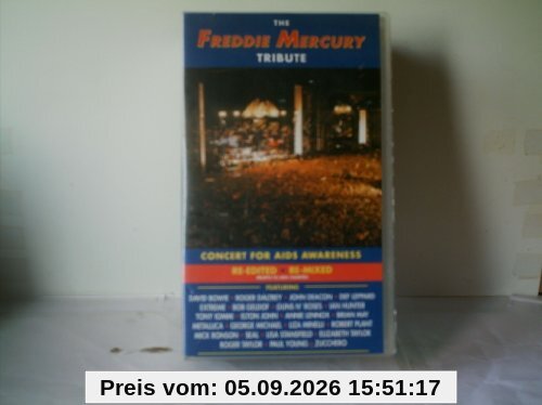 Freddie Mercury - Tribute Concert [VHS]