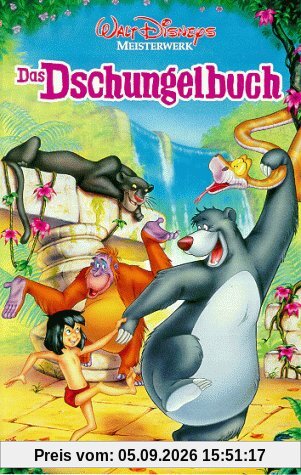 Das Dschungelbuch [VHS]