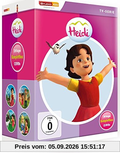 Heidi - Komplettbox, 39 Folgen [12 DVDs]