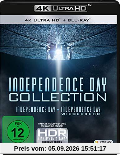 Independence Day 1+2 (2 4K Ultra-HD) (+ 2 Blu-ray 2D)