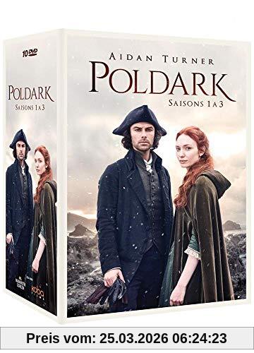 Aidan Turner Coffret Poldark, Saisons 1 à 3, 27 épisodes [Fr Import]