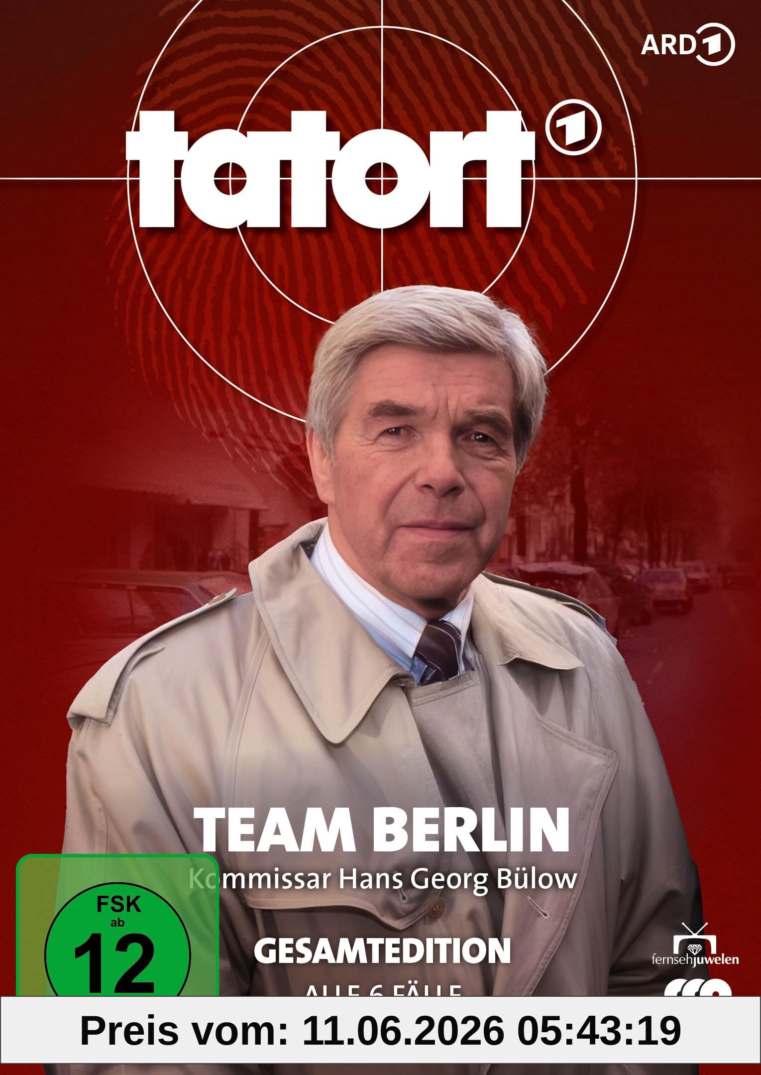 Tatort Berlin - Kommissar Hans Georg Bülow (Heinz Drache) - Gesamtedition (Alle 6 Fälle) (Fernsehjuwelen) [3 DVDs]