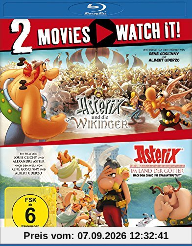Asterix und die Wikinger/Asterix im Land der Götter [Blu-ray]