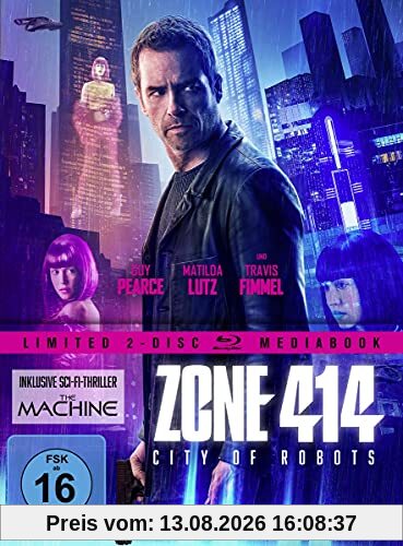 Zone 414 - City of Robots LTD. - Limitiertes 2-BD-Mediabook samt FSK-Umleger [Blu-ray]