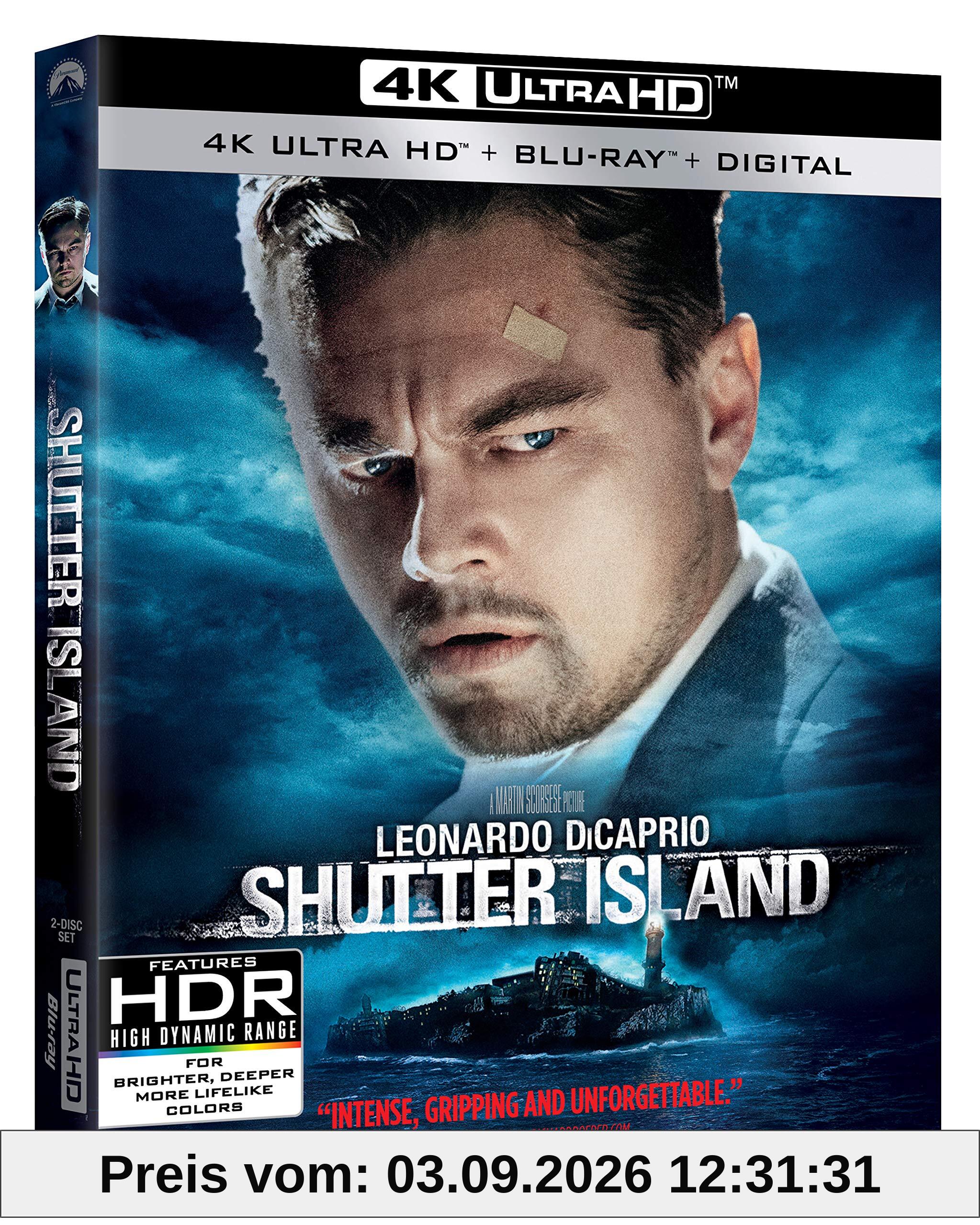 Shutter Island (4K UHD + Blu-ray + Digital)