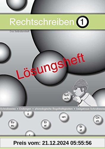 Rechtschreiben 1 (Lösungsheft)