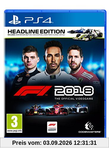 F1 2018 Headline - DayOne Edition - [PS4]