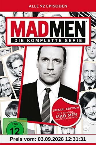 Mad Men - Die komplette Serie inkl. Visitenkarten-Etui (Special Edition) [Limited Edition] [30 DVDs]