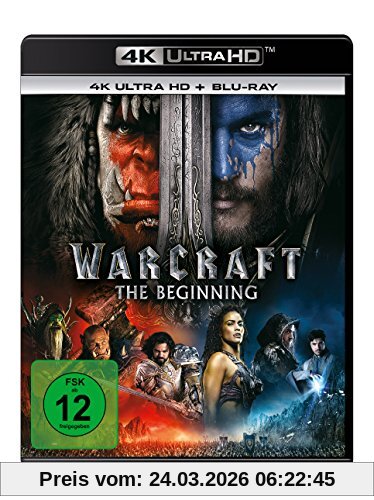 Warcraft: The Beginning  (4K Ultra HD) (+ Blu-ray)