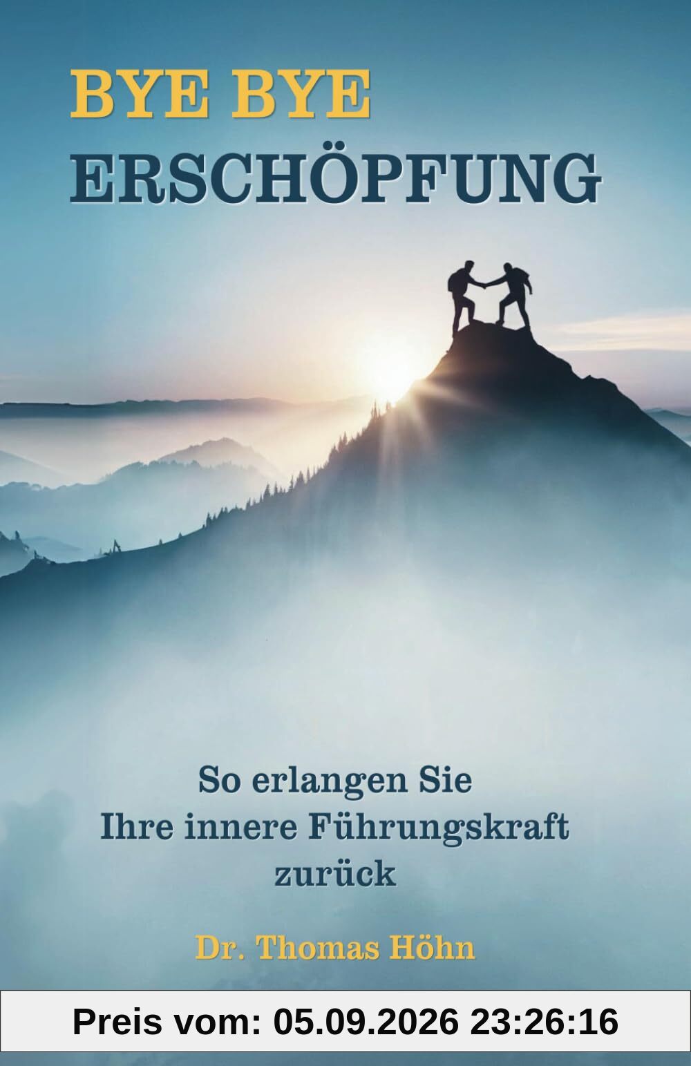 BYE BYE Erschöpfung – Der Ratgeber für Führungskräfte: Stress und Burnout überwinden und zu neuer Energie finden: So erlangen Sie ihre innere Führungskraft zurück