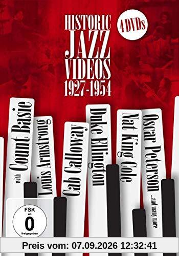 Historic Jazz Videos 1927 - 1954 [4 DVDs]