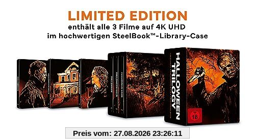 Halloween Trilogy - 4K UHD - Steelbook