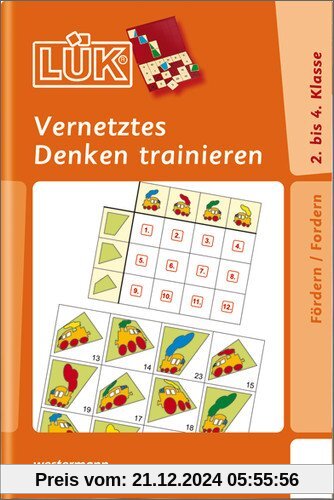 LÜK: Vernetztes Denken lernen: für Klasse 2 bis 4