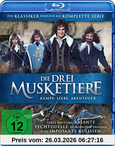 Sergei Zhigunow Die Drei Musketiere - Kampf, Liebe, Abenteuer - Die Komplette Serie [Blu-ray]