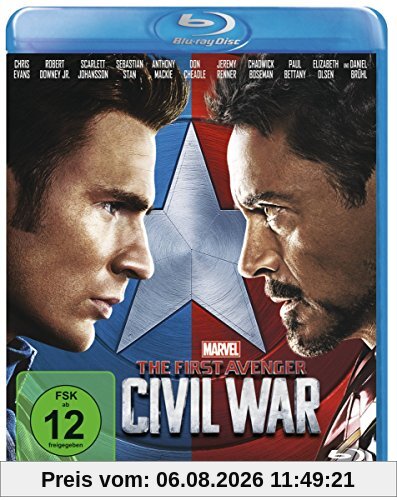 Anthony Russo The First Avenger, Civil War [Blu-ray]