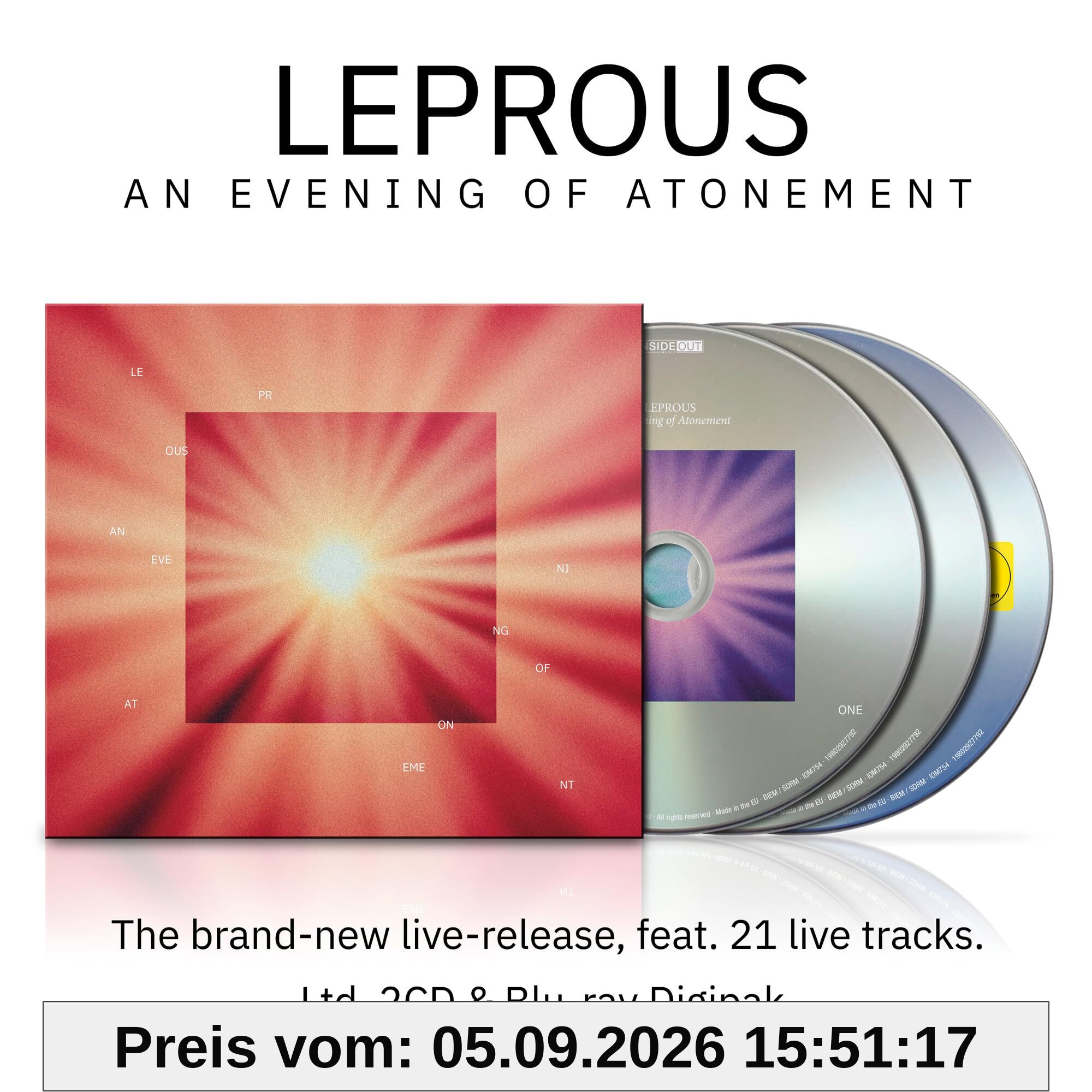 An Evening of Atonement (2cd & Blu-Ray Digipak)