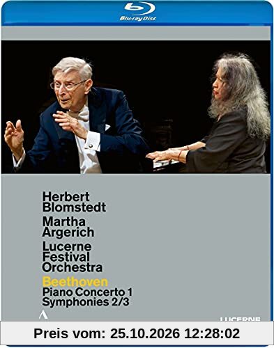 Beethoven: Klavierkonzert Nr.1 [Martha Argerich; Lucerne Festival Orchestra; Herbert Blomstedt; Live aus dem Konzertsaal des KKL Luzern, …
