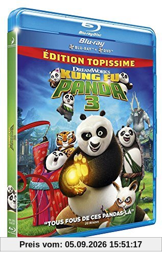 Kung fu panda 3 [Blu-ray] [FR Import]