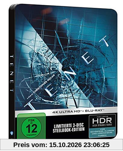 Tenet Limited Steelbook [4K UHD + Blu-ray]