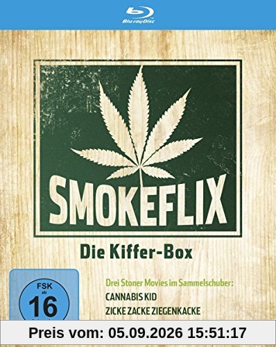 Smokeflix - Die Kiffer-Box (3 Filme, 3 Blu-rays)