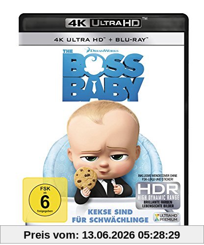 Tom McGrath The Boss Baby [Blu-ray]