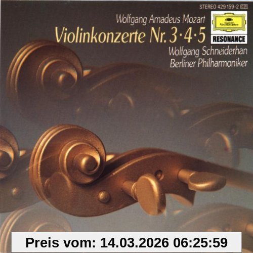 Wolfgang Schneiderhan Violinkonzerte 3-5