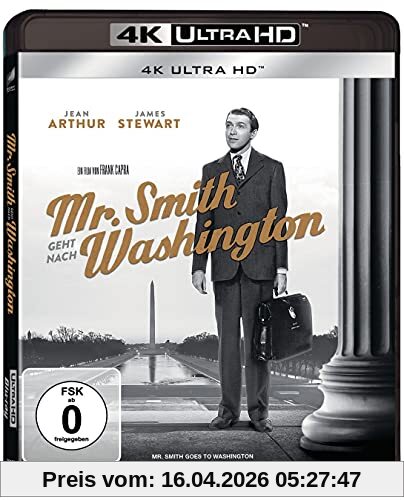 Mr. Smith geht nach Washington (4K Ultra HD) [Blu-ray]