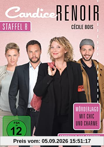 Candice Renoir - Staffel 8 [3 DVDs] - 10 Folgen erstmalig in deutscher Synchronfassung plus französischem Originalton