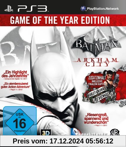 Batman: Arkham City - Game of the Year Edition - [PlayStation 3]