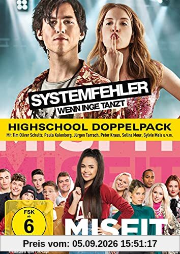 Highschool Doppelpack: Systemfehler - Wenn Inge tanzt / Misfit [2 DVDs]