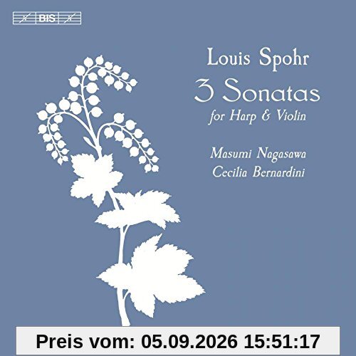 Spohr: 3 Sonatas for Harp & VI