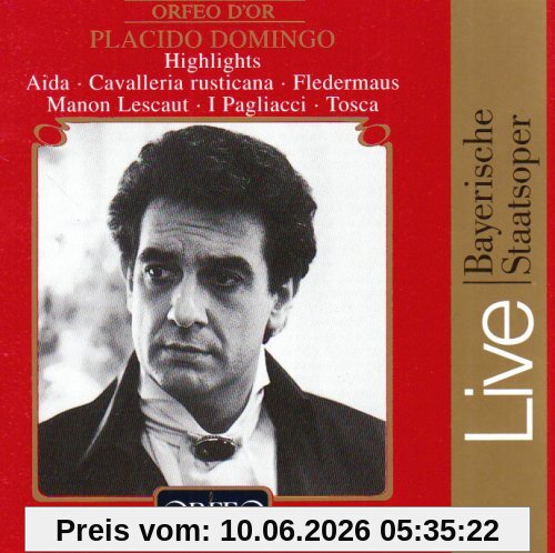 Domingo, Placido Live (Highlights Fledermaus, Aida, Tosca, Manon Lescaut)