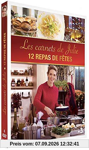Coffret les carnets de julie : 12 repas de fêtes [FR Import]