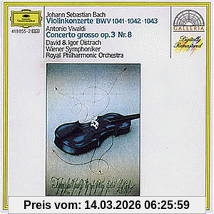 d.+I. Oistrach Bach/Vivaldi, Violinkonzerte