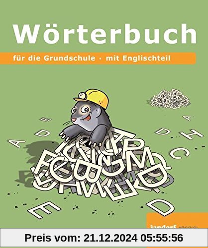 Wörterbuch-für die Grundschule (19x16 cm): mit Englischteil