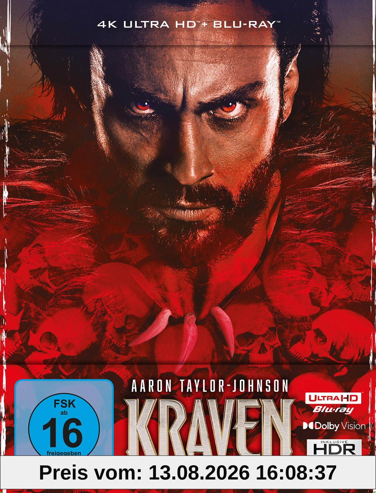Kraven the Hunter - Limited Steelbook (4K Ultra HD + Blu-ray)